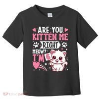 6th Birthday Girl 6 Year Old Kitten Cat Happy Bday Toddler T-Shirt thumb 0
