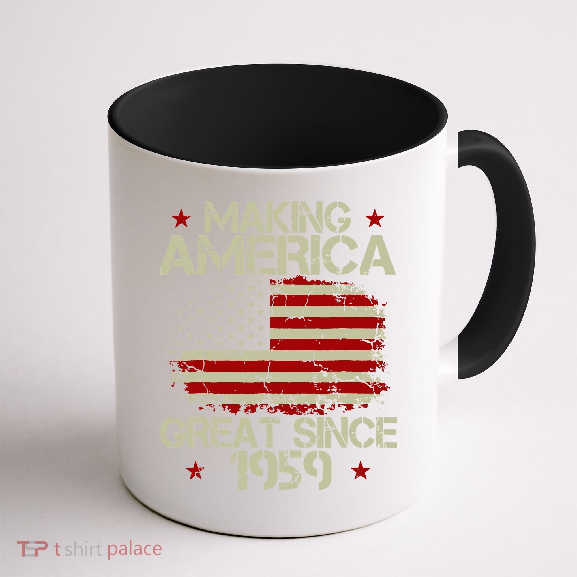 60th Birthday Gifts Making America Great Since 1959 Coffee Mug