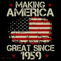 60th Birthday Gifts Making America Great Since 1959 Coffee Mug thumb 5