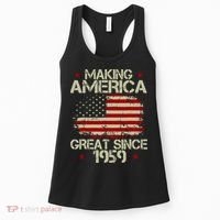 60th Birthday Gifts Making America Great Since 1959 Women's Tank Top thumb 0