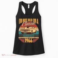 60th Birthday I'm Not Old I'm A Classic Custom Built Car 1966 Women's Tank Top thumb 0