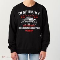 60th Birthday I'm Not Old I'm A Classic 1966 Custom Built High Performance Legendary Power Women's Sweatshirt thumb 0