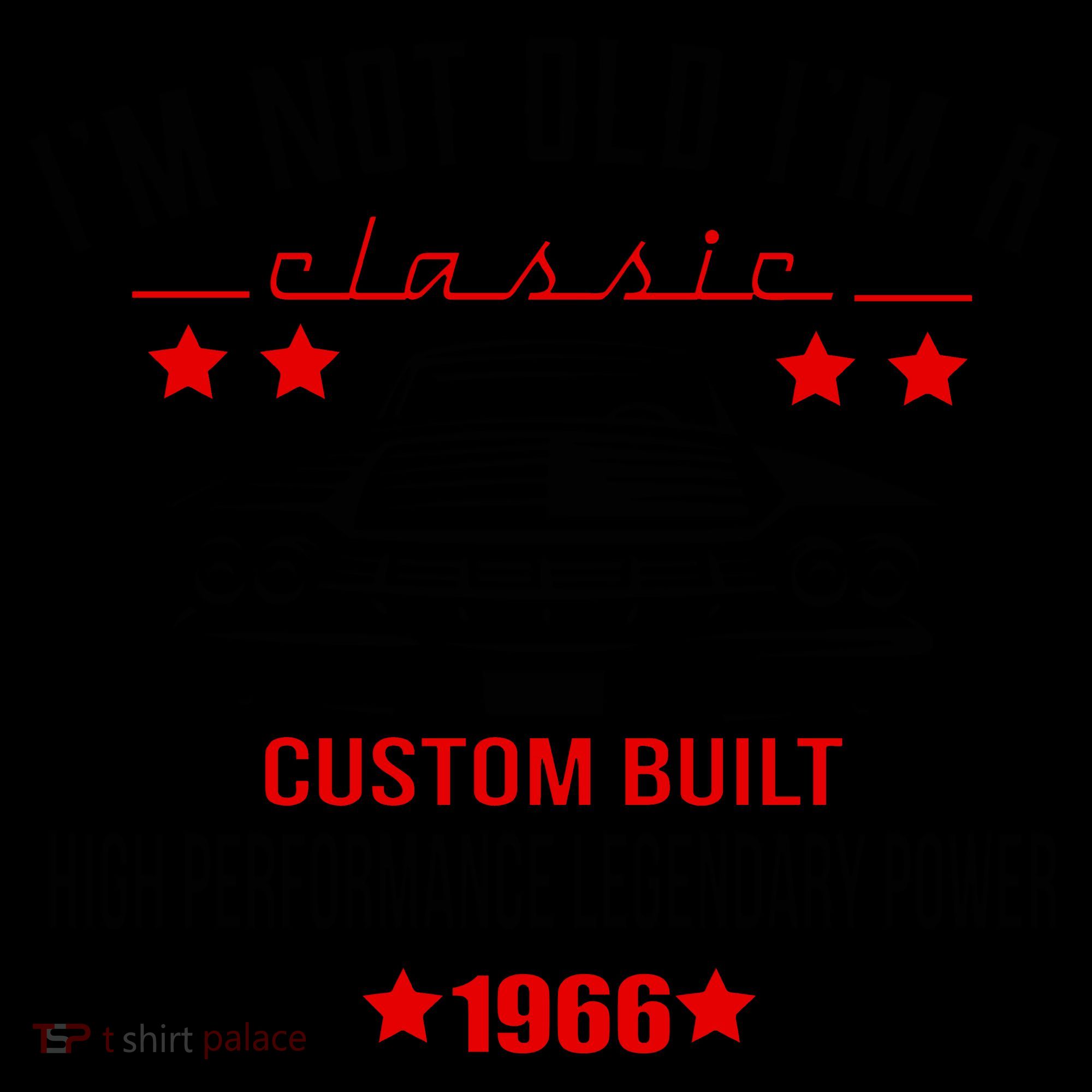 60th Birthday I'm Not Old I'm A Classic 1966 Custom Built High Performance Legendary Power Coffee Mug