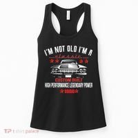 60th Birthday I'm Not Old I'm A Classic 1966 Custom Built High Performance Legendary Power Women's Tank Top thumb 0