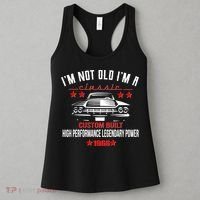 60th Birthday I'm Not Old I'm A Classic 1966 Custom Built High Performance Legendary Power Women's Tank Top thumb 3