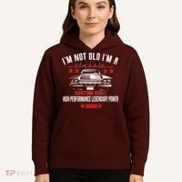 60th Birthday I'm Not Old I'm A Classic 1966 Custom Built High Performance Legendary Power Hoodie thumb 5