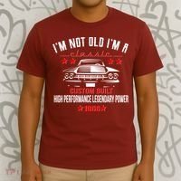 60th Birthday I'm Not Old I'm A Classic 1966 Custom Built High Performance Legendary Power T-Shirt thumb 3