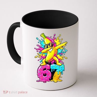 67 Baseball Ice Cream Six Seven Banana Coffee Mug