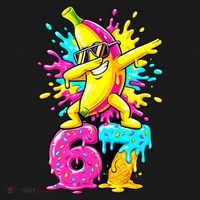 67 Baseball Ice Cream Six Seven Banana Women's Hoodie thumb 2