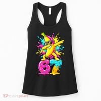 67 Baseball Ice Cream Six Seven Banana Women's Tank Top thumb 0