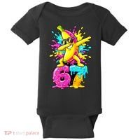 67 Baseball Ice Cream Six Seven Banana Baby Bodysuit thumb 0