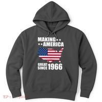 60th Birthday Making American Great Since 1966 Hoodie thumb 0