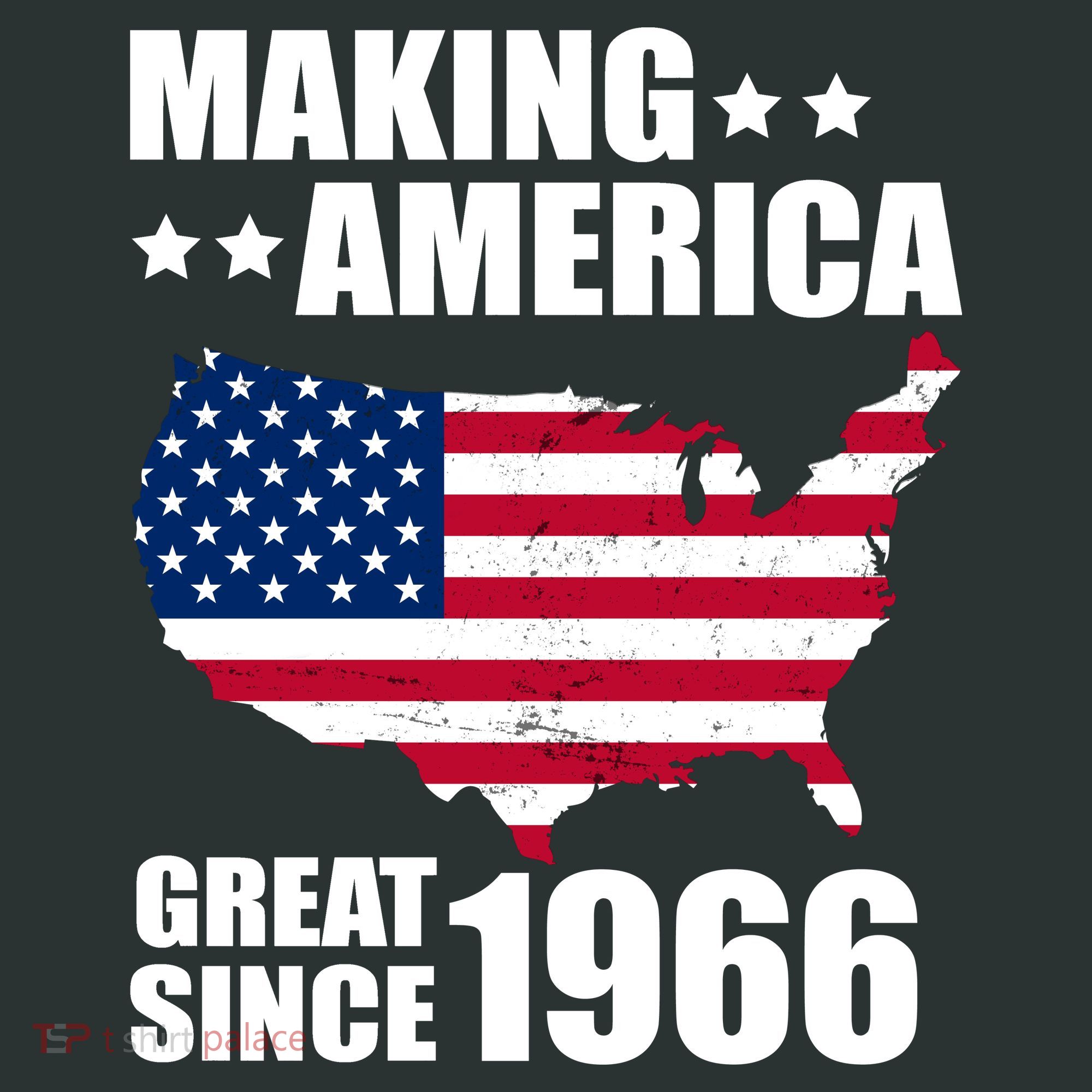60th Birthday Making American Great Since 1966 Hoodie