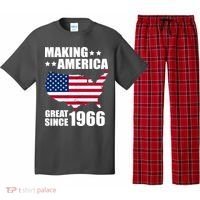 60th Birthday Making American Great Since 1966 Pajama Set thumb 0