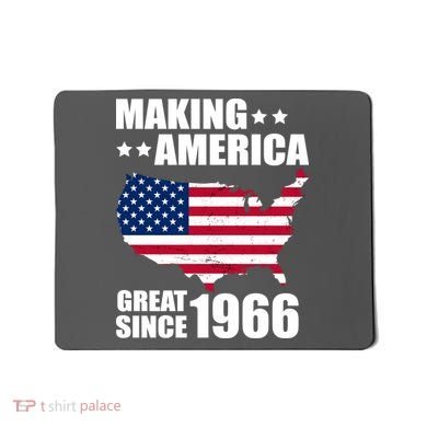 60th Birthday Making American Great Since 1966 Mousepad
