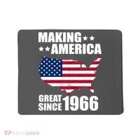 60th Birthday Making American Great Since 1966 Mousepad thumb 0