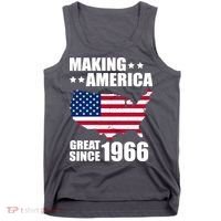 60th Birthday Making American Great Since 1966 Tank Top thumb 0