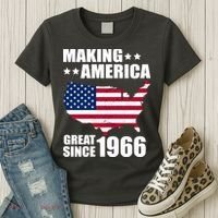 60th Birthday Making American Great Since 1966 Women's T-Shirt thumb 3