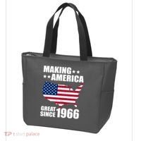 60th Birthday Making American Great Since 1966 Tote Bag thumb 3