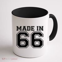 60 Birthday Made In 1966 Sports Jersey Coffee Mug thumb 1