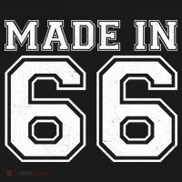 60 Birthday Made In 1966 Sports Jersey Coaster thumb 2