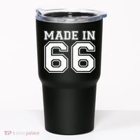 60 Birthday Made In 1966 Sports Jersey Tumbler thumb 0