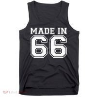 60 Birthday Made In 1966 Sports Jersey Tank Top thumb 0