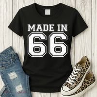 60 Birthday Made In 1966 Sports Jersey Women's T-Shirt thumb 3