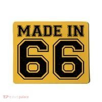 60 Birthday Made In 1966 Sports Jersey Mousepad thumb 0