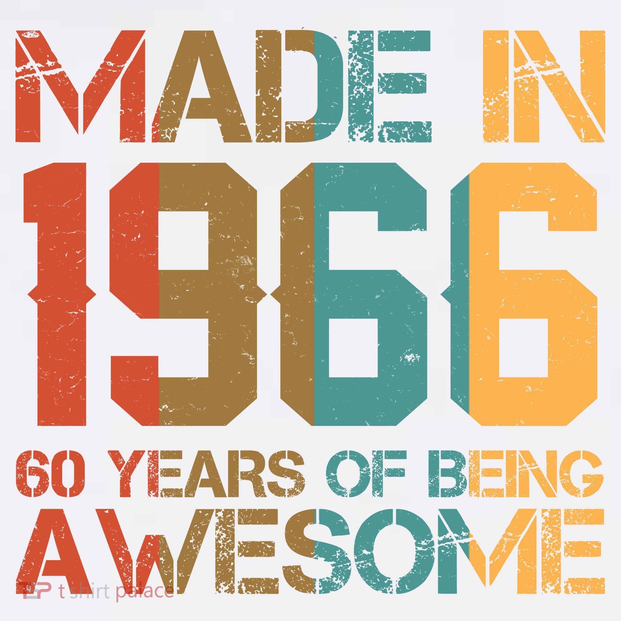 60th Birthday Made In 1966 60 Years Of Being Awesome Women's Hoodie