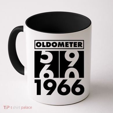 60th Birthday Oldometer 1966 Coffee Mug