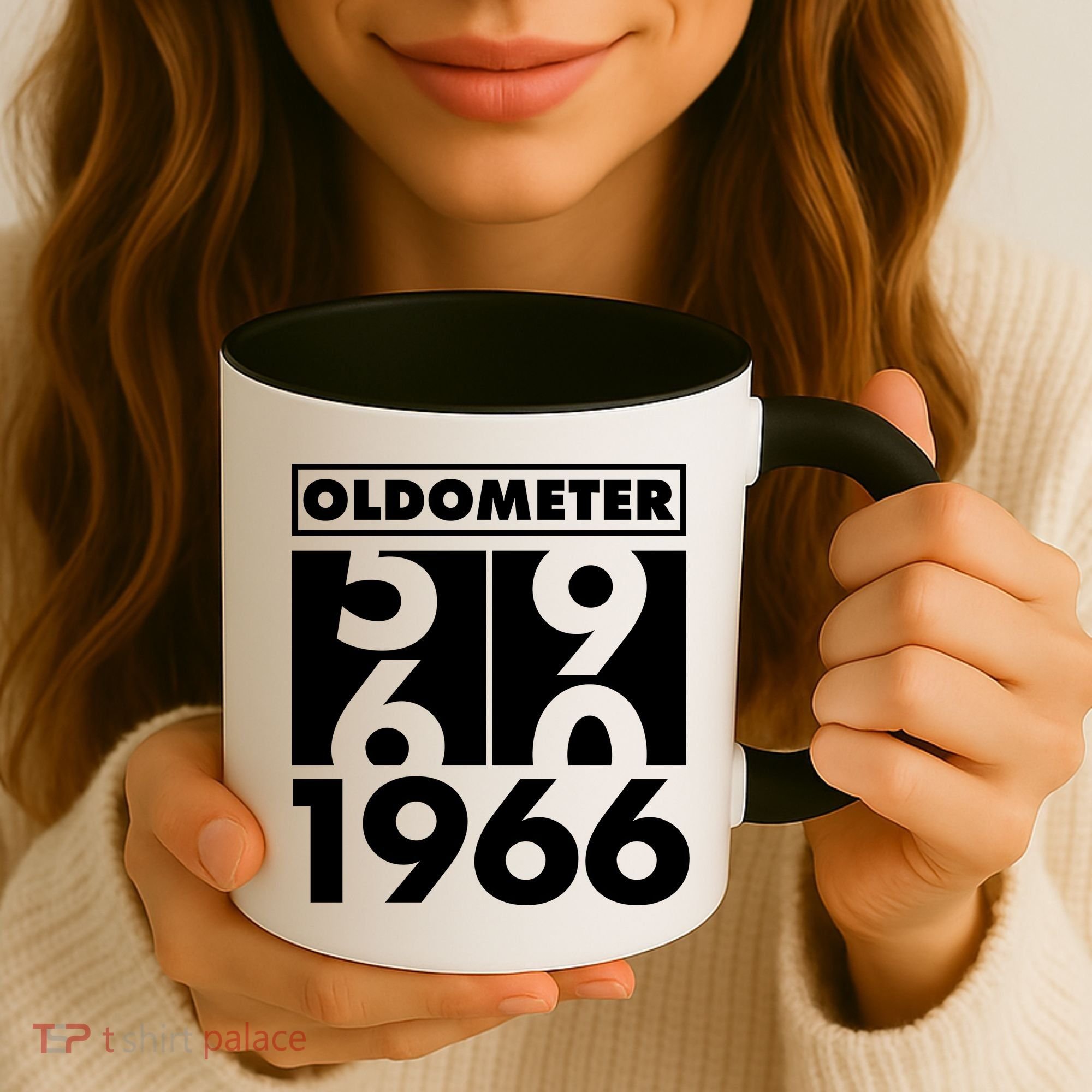 60th Birthday Oldometer 1966 Coffee Mug