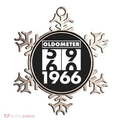 60th Birthday Oldometer 1966 Ornament