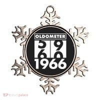 60th Birthday Oldometer 1966 Ornament thumb 0