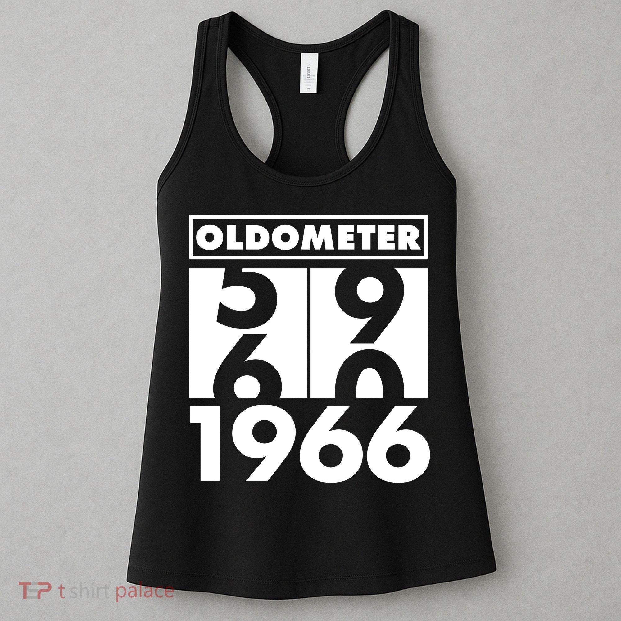 60th Birthday Oldometer 1966 Women's Tank Top
