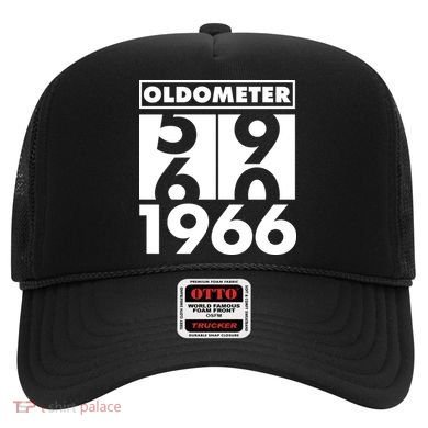 60th Birthday Oldometer 1966 Hat