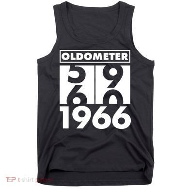 60th Birthday Oldometer 1966 Tank Top
