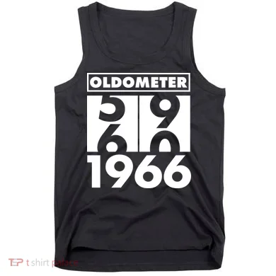 60th Birthday Oldometer 1966 Tank Top