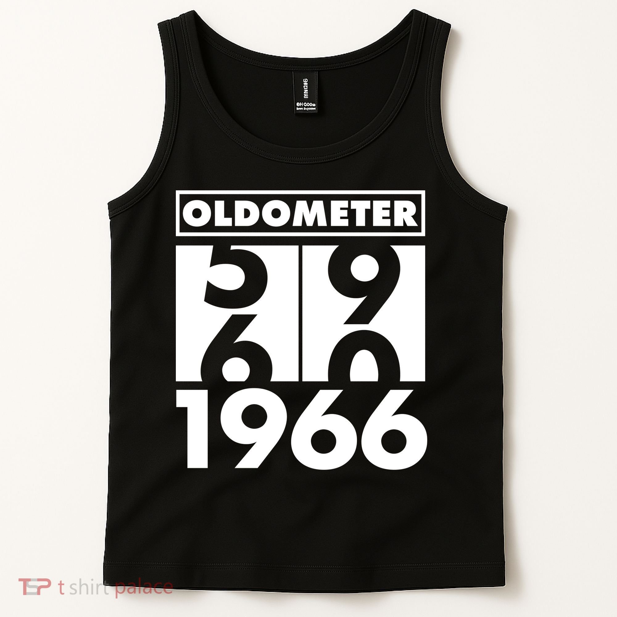 60th Birthday Oldometer 1966 Tank Top