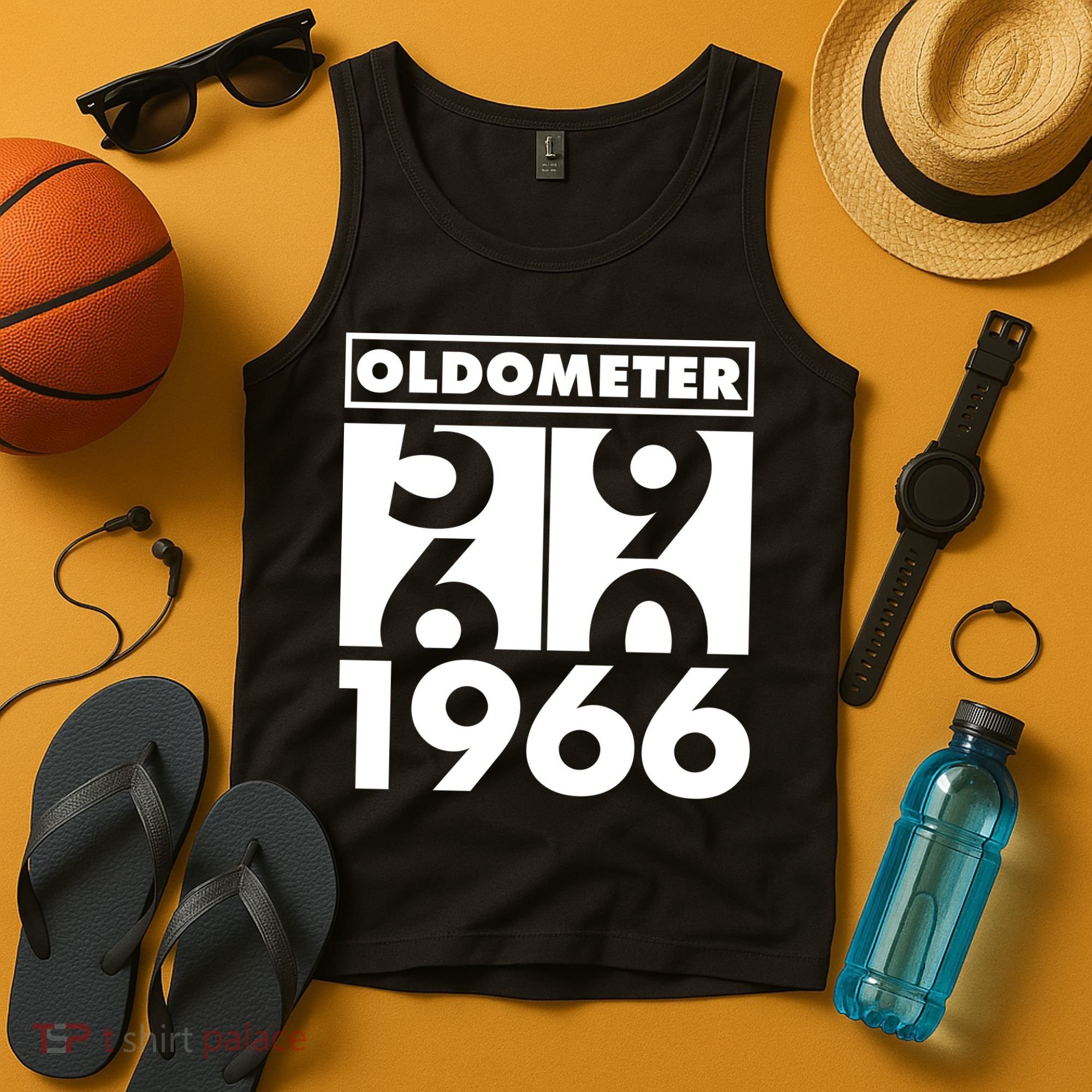 60th Birthday Oldometer 1966 Tank Top