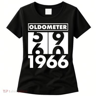 60th Birthday Oldometer 1966 Women's T-Shirt