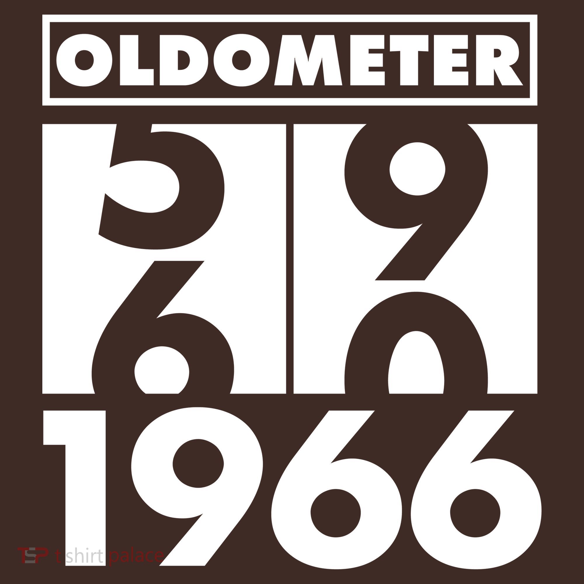 60th Birthday Oldometer 1966 Apron