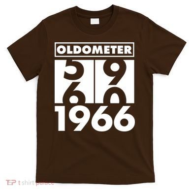 60th Birthday Oldometer 1966 T-Shirt