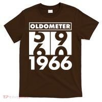 60th Birthday Oldometer 1966 T-Shirt thumb 0