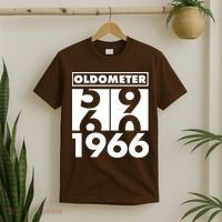 60th Birthday Oldometer 1966 T-Shirt thumb 2