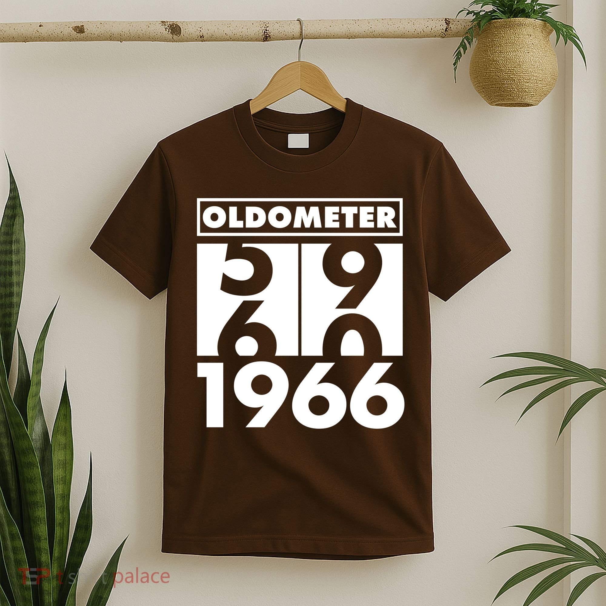 60th Birthday Oldometer 1966 T-Shirt