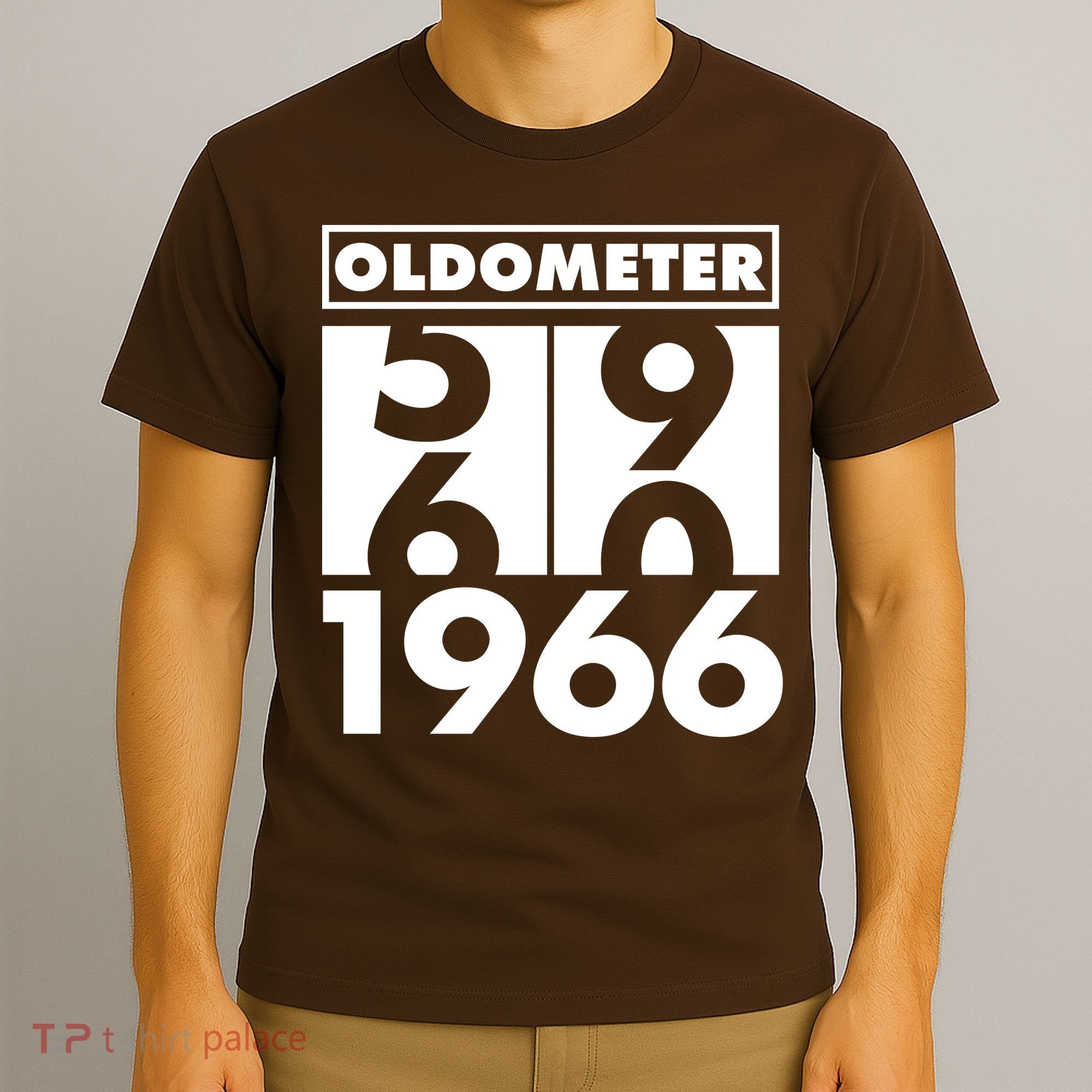 60th Birthday Oldometer 1966 T-Shirt
