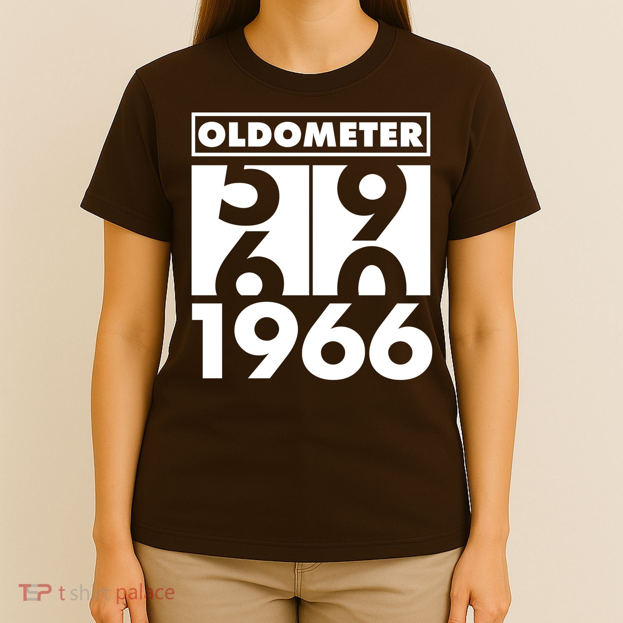 60th Birthday Oldometer 1966 T-Shirt