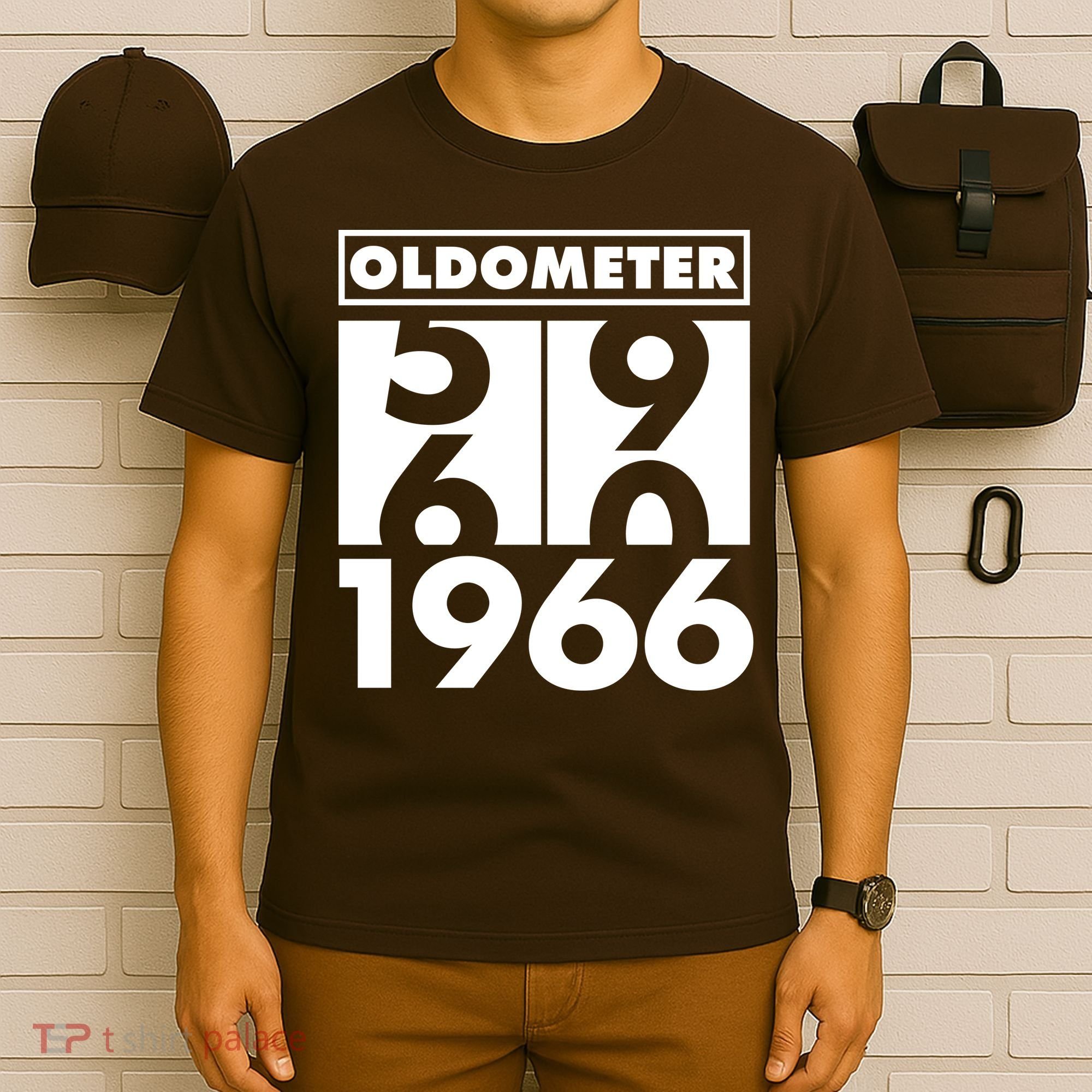 60th Birthday Oldometer 1966 T-Shirt