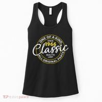60th Birthday One Of A Kind Since 1966 Classic Built To Last All Original Parts  Women's Tank Top thumb 0